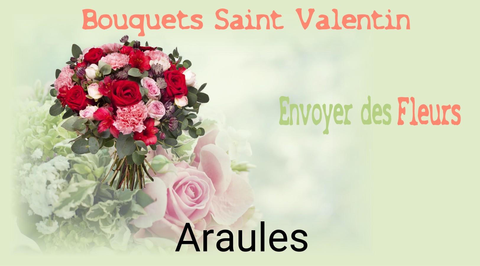 Roses de Saint-Valentin livrées à Araules